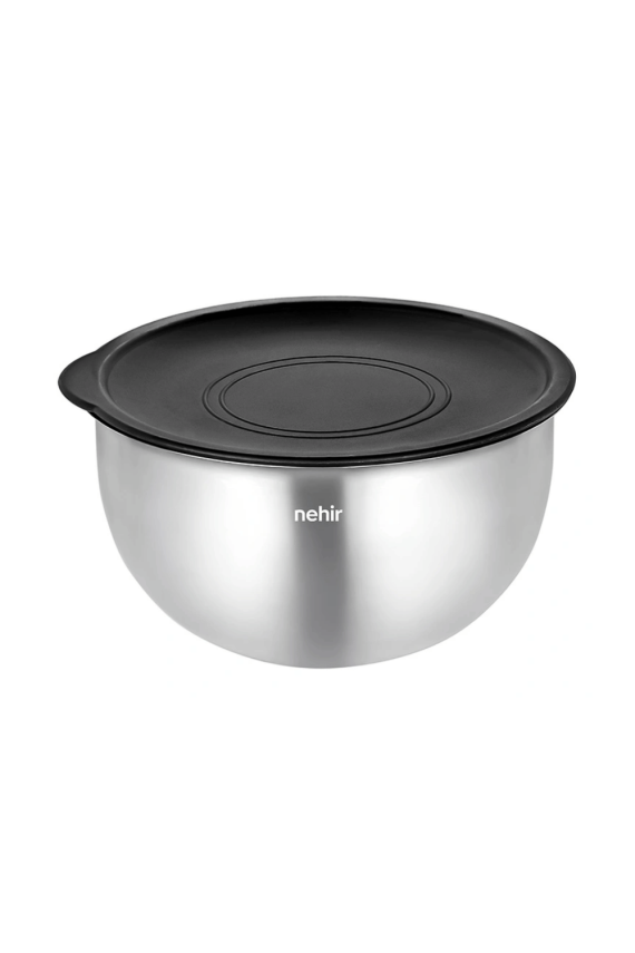 Nehir Silver Çelik 5 Parça Rendeli Kariştirma Kabi - 2