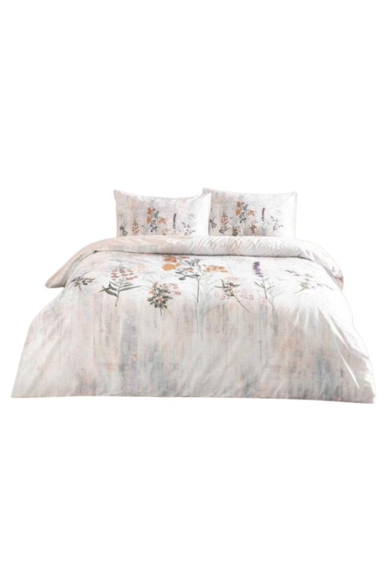 Özdilek Floraison Nevresim Takımı Tek Kişilik Somon - 1