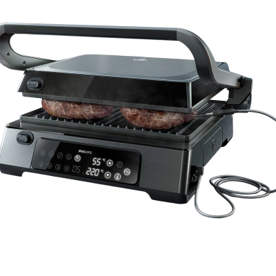Philips HD6307/70 Contact Grill Siyah Izgara ve Tost Makinesi - 2