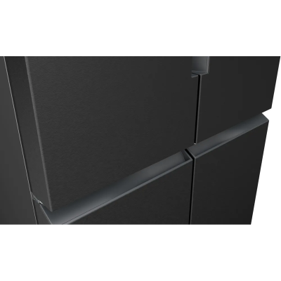 Siemens KF96NAXEA 4 Kapılı Gardrop Tipi Siyah Buzdolabı - 7