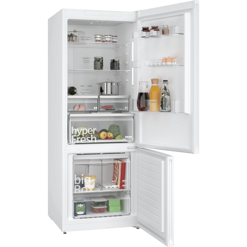 Siemens KG55NCWE0N iQ300 Alttan Donduruculu Beyaz No Frost Buzdolabı - 2