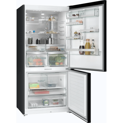 Siemens KG86PAXB0N Alttan Donduruculu Buzdolabi Siyah - 2