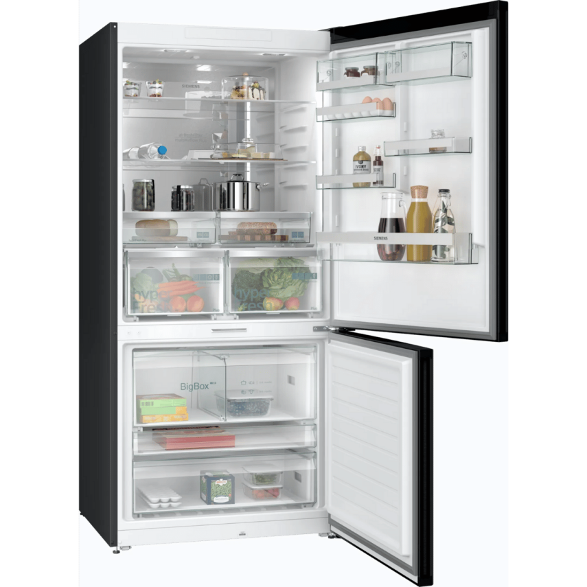 Siemens KG86PAXB0N Alttan Donduruculu Buzdolabi Siyah - 2