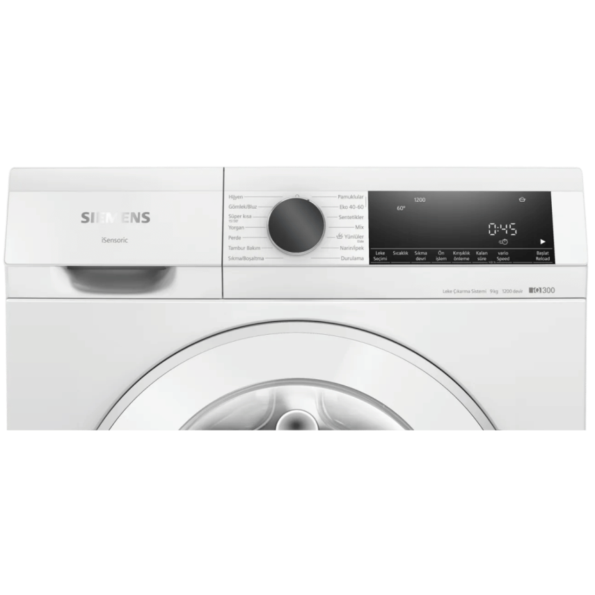 Siemens WG42A1X2TR 9 kg 1200 Devir iQ300 Çamaşır Makinesi Beyaz - 2