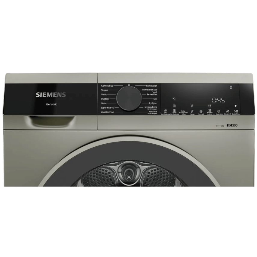 Siemens WQ41G20TTR 9 KG Çamaşir Kurutma Makinesi Gümüş - 3