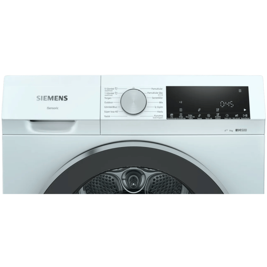 Siemens WQ41G2C0TR iQ500 9 kg Isı Pompalı Kurutma Makinesi Beyaz - 2