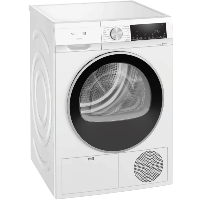Siemens WQ41G2C0TR iQ500 9 kg Isı Pompalı Kurutma Makinesi Beyaz - 3
