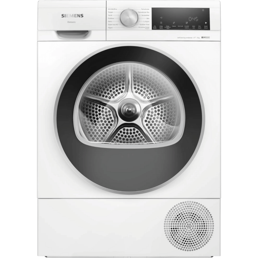 Siemens WQ44G2C1TR 9 KG Kurutma Makinesi Beyaz - 1