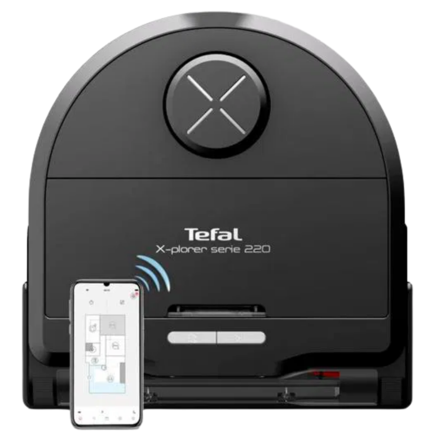 Tefal XPlorer Serie 220 RG9475 Moplu Akıllı Robot Süpürge - 1