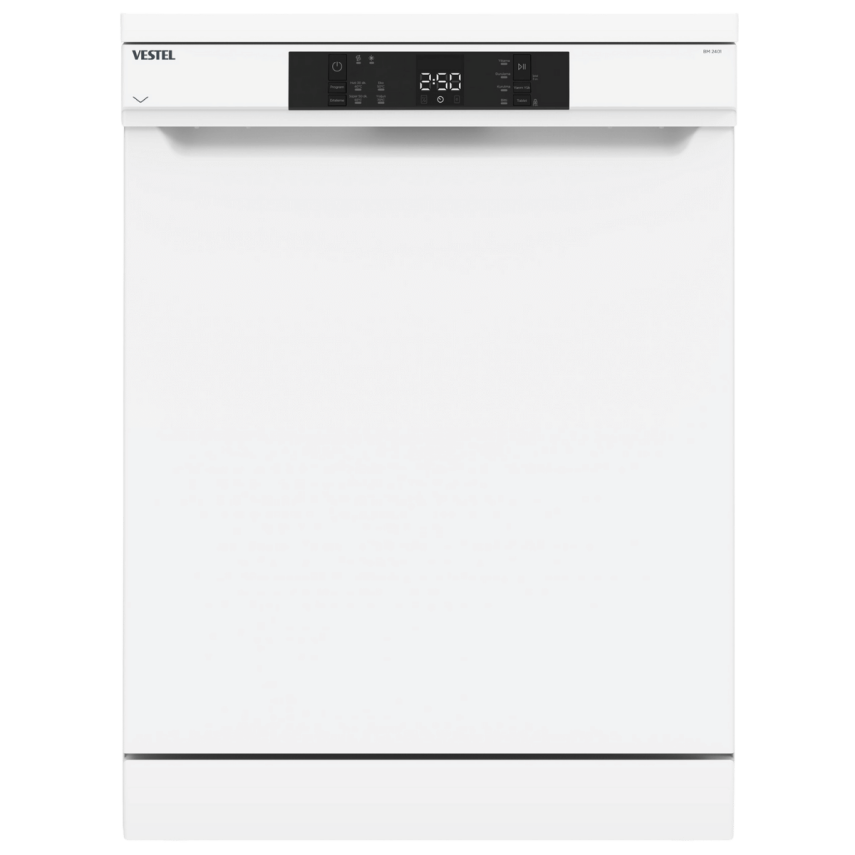 Vestel BM2401 W 4 Programlı Bulaşık Makinesi Beyaz - 1