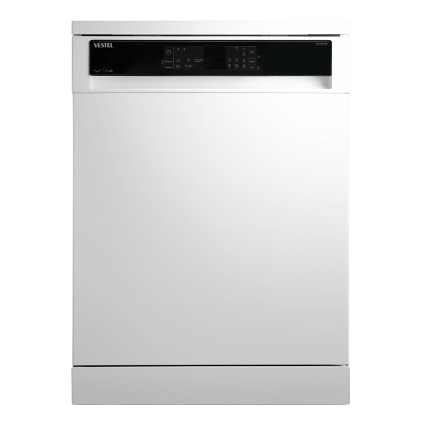 Vestel BM5312 Wi-Fi 5 Programlı Bulaşık Makinesi Beyaz - 1