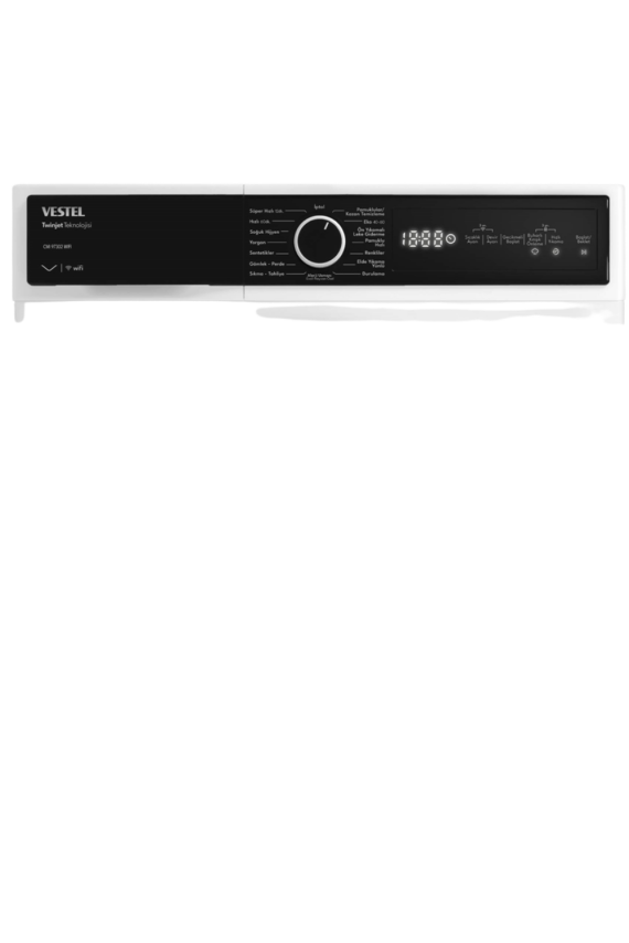 Vestel 9 Kg WiFi Çamaşır Makinesi CMI97302 Beyaz - 2