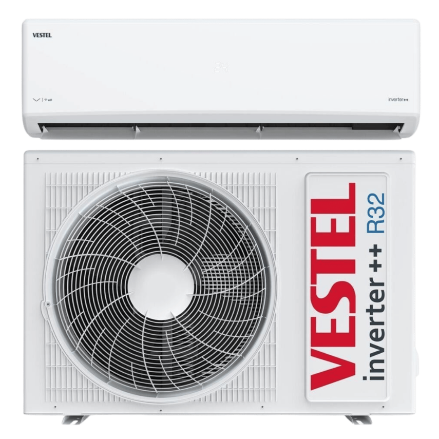 Vestel Flora Doğa Inverter 244 24000 Btu Duvar Tipi Wifi Klima - 3