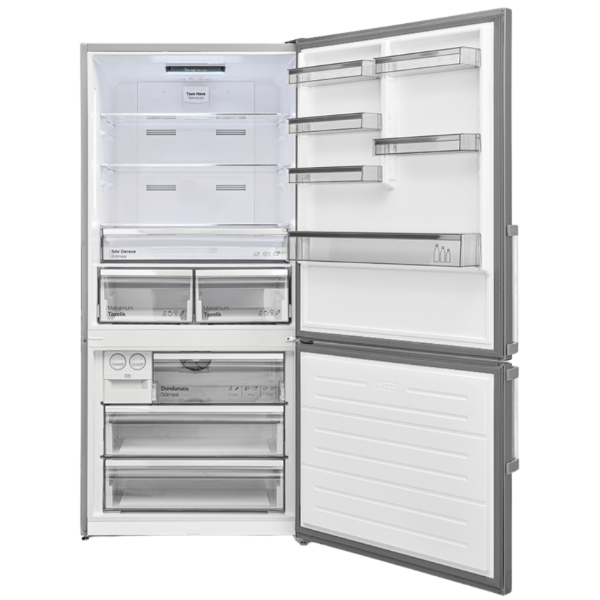 Vestel NFK64022 Ex Gi Pro Wi-Fi No Frost Buzdolabi Inox - 2